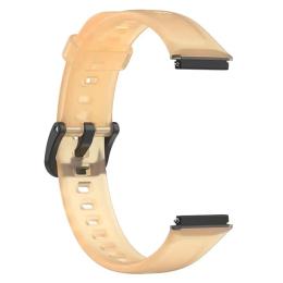 Ремінець для фітнес-браслету BeCover Crystal Style Becover для Huawei Band 7/Honor Band 7 Orange (709435)