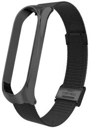 Ремінець для фітнес-браслету BeCover Metal для Xiaomi Mi Smart Band 8 Black (709357)
