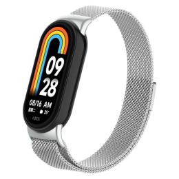 Ремінець для фітнес-браслету ArmorStandart Milanese Magnetic Band для Xiaomi Mi Band 8/Mi Band 9 Silver (ARM69917)