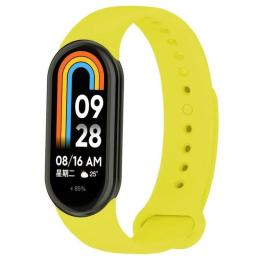 Ремінець для фітнес-браслету BeCover для Xiaomi Mi Smart Band 8 Yellow (709399)