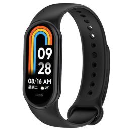 Ремінець для фітнес-браслету BeCover для Xiaomi Mi Smart Band 8 Black (709376)