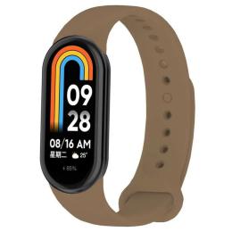 Ремінець для фітнес-браслету BeCover для Xiaomi Mi Smart Band 8 Brown (709381)