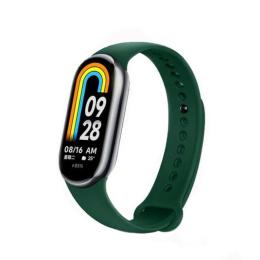 Ремінець для фітнес-браслету BeCover для Xiaomi Mi Smart Band 8 Dark Green (709384)