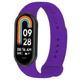 Ремінець для фітнес-браслету BeCover для Xiaomi Mi Smart Band 8 Dark Purple (709382)