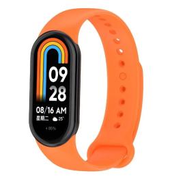 Ремінець для фітнес-браслету BeCover для Xiaomi Mi Smart Band 8 Orange (709407)
