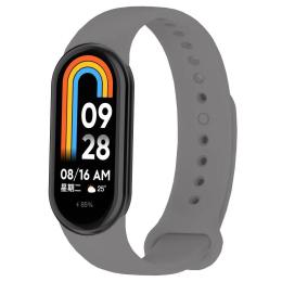 Ремінець для фітнес-браслету BeCover для Xiaomi Mi Smart Band 8 Steel Gray (709397)