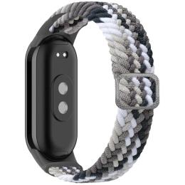 Ремінець для фітнес-браслету Infinity Plaited для Xiaomi Mi Band 3/4 Colorful Black