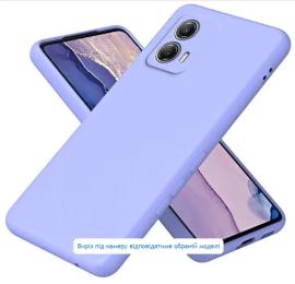 Чохол-накладка Infinity Silicone Case Full Camera для Motorola Edge 40 Purple