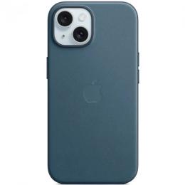 Чохол-накладка EpiK FineWoven with MagSafe для Apple iPhone 15 Pacific Blue