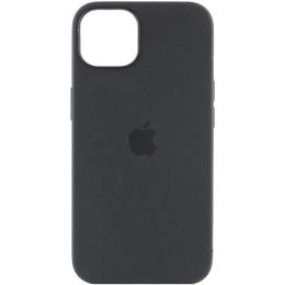 Чохол-накладка EpiK Silicone case (AAA) full with Magsafe and Animation для Apple iPhone 15 Pro Max (6.7) Black