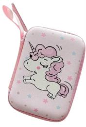 Чохол для навушників Infinity Solid Case Pink Єдиноріг