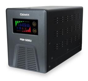 Джерело безперебійного живлення Gemix PSN-1200U Black