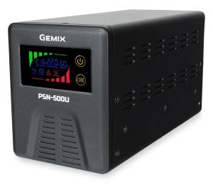 Джерело безперебійного живлення Gemix PSN-500U Black