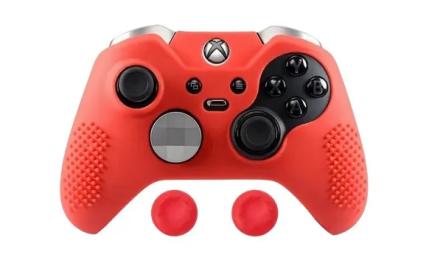 Накладки для геймпада Infinity IVYUEEN Anti-Slip Silicone Protective Case для Microsoft Xbox One Elite Red