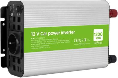 Інвертор напруги EnerGenie EG-PWC1200-01 1200 Вт