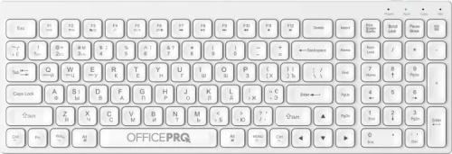 Клавіатура OfficePro SK985W White (ENG/UKR/RU)