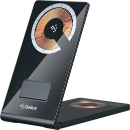 Бездротовий зарядний пристрій Gelius Union (GP-WC010) Black 3 в 1