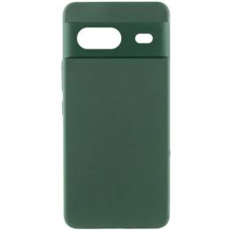 Чохол-накладка Lakshmi Silicone Cover Full Camera (AAA) для Google Pixel 8a Cyprus Green
