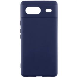 Чохол-накладка Lakshmi Silicone Cover Full Camera (AAA) для Google Pixel 8a Midnight Blue
