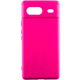 Чохол-накладка Lakshmi Silicone Cover Full Camera (AAA) для Google Pixel 8a Barbie Pink