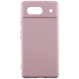 Чохол-накладка Lakshmi Silicone Cover Full Camera (AAA) для Google Pixel 8a Pink Sand