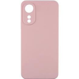 Чохол-накладка Lakshmi Silicone Cover Full Camera (AAA) для Oppo A78 4G Pink Sand