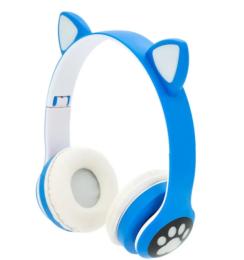 Накладні навушники Voltronic Cat Ear VZV-28M Blue Led
