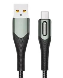 Дата-кабель Jellico B7 USB (тато)  -  microUSB (тато) 1 m Black