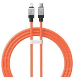 Дата-кабель Baseus CoolPlay Series Lightning(тато) - Type-C(тато)1m Orange (CAKW000007) 20W