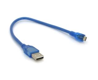 Дата-кабель Voltronic YT-AM/Mc-5B USB (тато)  -  MicroUSB (тато) 5 m Blue