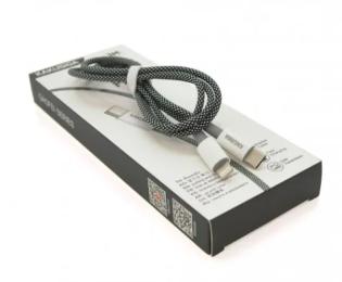Дата-кабель iKaku KSC-723 GAOFEI Type-C (тато)  -  Lightning (тато), 1m Black PD60W