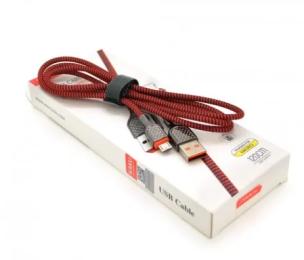 Дата-кабель iKaku KSC-188 DIANYA USB Type-A (тато)  -  microUSB (тато) 1.2 m Red
