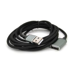 Кабельний подовжувач VEGGIEG YT-AM/AF-UF2-2 USB (тато) - USB (мама) 1 m Red