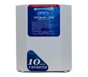 Стабілізатор напруги Укртехнологія OPTIMUM LV 5 (5000Вт) 220В, стабілізація 95-220, 12 ступенів