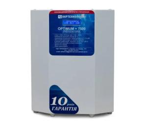 Стабілізатор напруги Укртехнологія OPTIMUM LV 7.5 (7500Вт) 220В, стабілізація 95-220, 12 ступенів