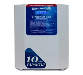 Стабілізатор напруги Укртехнологія STANDARD 5 (5000Вт) 220В, стабілізація 140-265, 16 ступенів