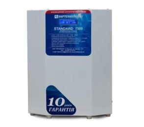 Стабілізатор напруги Укртехнологія STANDARD LV 7.5 (7500Вт) 220В, стабілізація 100-205, 16 ступенів