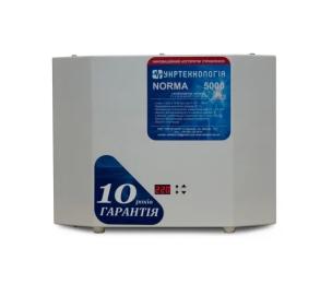 Стабілізатор напруги Укртехнологія Norma 5000 HV White