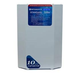 Стабілізатор напруги Укртехнологія STANDARD 20 (20000Вт) 220В, стабілізація 140-265, 16 ступенів