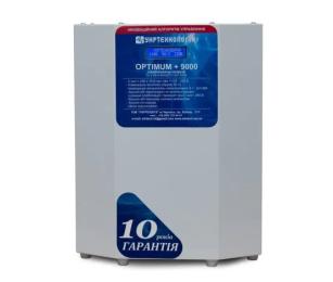 Стабілізатор напруги Укртехнологія OPTIMUM 9 (9000Вт) 220В, стабілізація 125-250, 12 ступенів