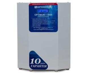 Стабілізатор напруги Укртехнологія OPTIMUM LV 9 (9000Вт) 220В, стабілізація 95-220, 12 ступенів
