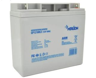 Акумулятор для ДБЖ Merlion GP12180L5 (12В, 18Агод)