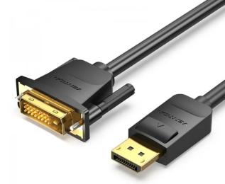 Відео-кабель Vention HAFBH DisplayPort (тато)  -  DVI-D (тато) 2 m