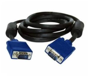 Відео-кабель Atcom VGA (тато)  -  VGA (тато) 20 m w/ferit