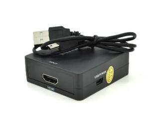 Відео-кабель Voltronic YT-CM-AV/HDMI/B AV (мама)  -  HDMI (мама)