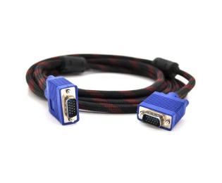 Відео-кабель Merlion YT-VGA (M)/(M) 3 + 4NY-3.0m VGA (тато)  -  VGA (тато) 3 m Black Red