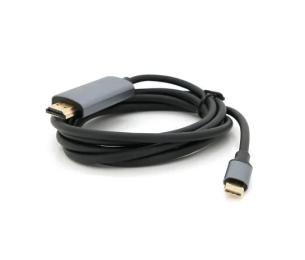 Відео-кабель Voltronic YT-HDMI (M)  -  Type-C (M)  -  B HDMI (тато)  -  Type-C (тато) 1.8 m