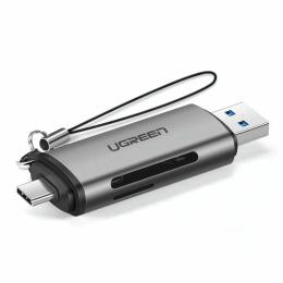 Картрідер Ugreen CM185 USB-C/USB-A Card Reader (UGR-50706)