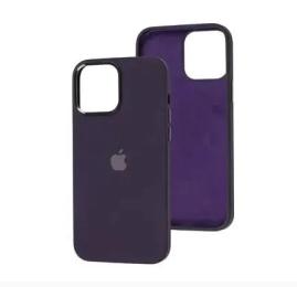Чохол-накладка Infinity Metal Frame Silicon Case для iPhone 14 Violet