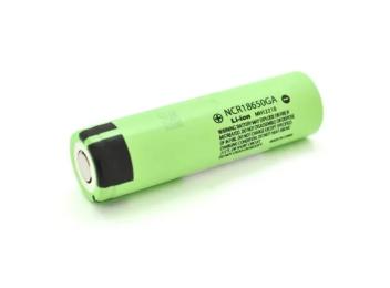 Акумулятор Panasonic NCR18650GA, 3300mAh, 10A, 4.2/3.6/2.5V Green